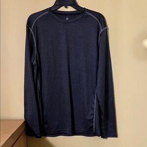 Russell Athletic Dark Gray Long Sleeve Tee new without tags